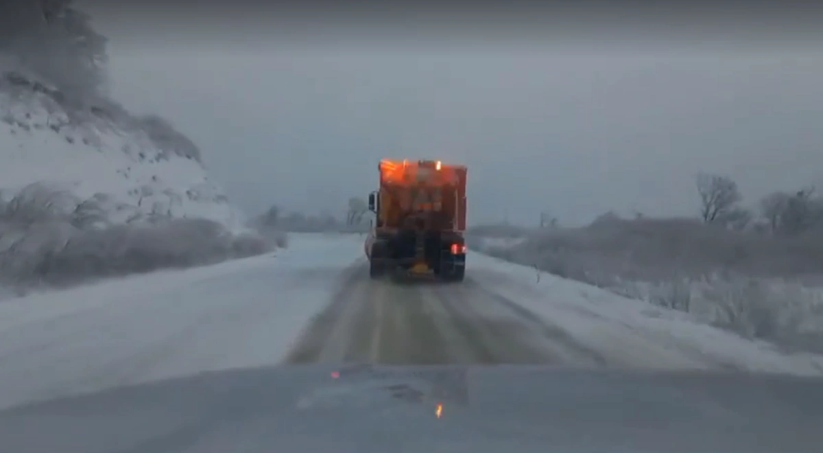 Qardan təmizlənən Zəfər yolu - VİDEO